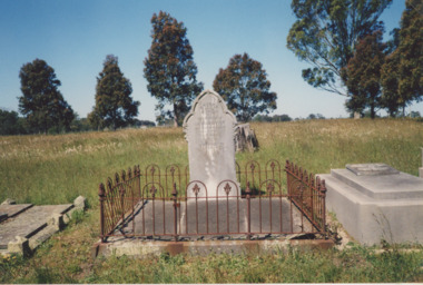 Photograph, George and Sarah Grant Headstone, George Price Grant and wife Alice Jane Headstone, 2010 c