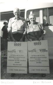 Photograph, Lakes Post Newspaper, Tidy Town Committee Lake Tyers Beach Victoria