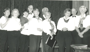 Photograph, Lakes Post Newspaper, Metung Village Singers, Metung Victoria, May 1994