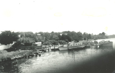 Photograph, Boats at Metung Victoria c1950, 1950 c