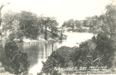 Postcard, Chinamans Creek, Bancroft Bay Metung Victoria, 1930 c