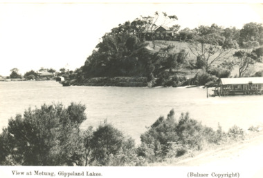 Postcard, Bancroft Bay Metung Victoria, 1945 c