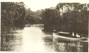 Photograph, A Cooper, Tambo River ,Tambo Victoria, 1908 1909 c