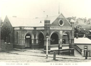 Photograph - Post Office, Omeo Victoria  c1940, H D Bulmer, 1940 c