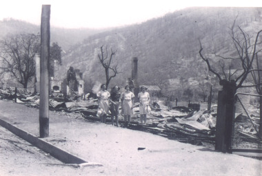 Photograph - Black Friday fire Omeo Victoria  1939