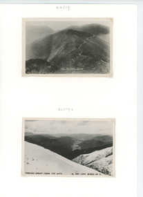 Postcard - Alpine Road  High Country Victoria