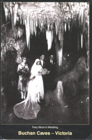 Postcard - Fairy Moon's wedding Buchan Caves Victoria, Parks Victoria