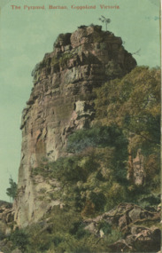Postcard - Pyramid Rock Buchan Victoria, Valentines V.G. 221, 1925