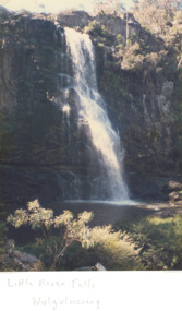 Photograph - Little River Falls , Wulgulmerang near Buchan Victoria, Bess Larkins, c1980