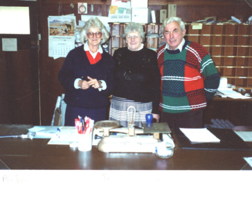 Photograph - Melva Woodgate, Jessie and Jack Coates, Post Office Buchan Victoria, Lakes Post Newspaper, 1/09/1993 12:00:00 AM