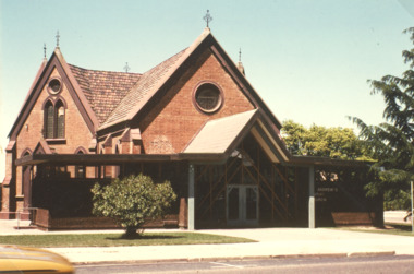 Photograph - St Andrews Presbyterian Church Bairnsdale Victoria, Ian Fraser, 1980 c