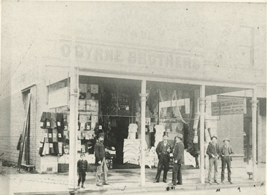 Photograph - O'Byrne Bros Drapery  Bairnsdale Victoria, 1910 c