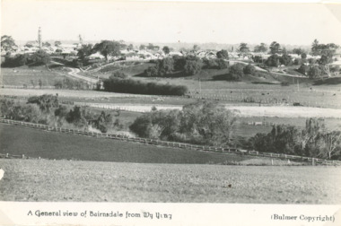 Postcard - view of Bairnsdale Victoria, Bulmer, 1940 c
