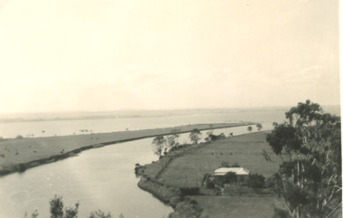 Photograph - silt jetties Eagle Point Victoria, 1957