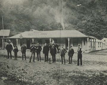 Photograph - Gilberts Hotel Walhalla Victoria, 1910