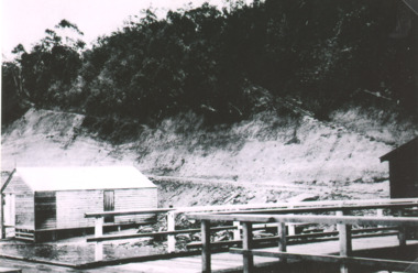 Photograph - Nyerimilang Jetty, Stuart family, 1928 c