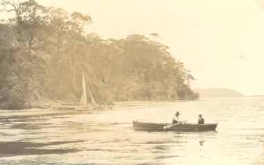Postcard, Harpers Bight, Jemmys Point Gippsland Lakes Victoria, 1920 c