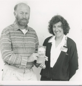 Photograph, Lakes Post Newspaper, Gary Lewis and Annette Appleby, Lakes Entrance Victoria, 1994
