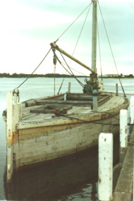 Photograph, Glenice Soderlund, Lady Harriet barge, Lakes Entrance Victoria, 1/06/1989 12:00:00 AM