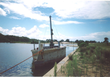 Photograph, Lady Harriet barge,  Lakes Entrance Victoria, 1992