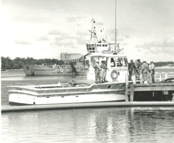Photograph, Lakes Post Newspaper, Gippsland Ports vessel Latrobe Lakes Entrance Victoria, 1/11/1995 12:00:00 AM