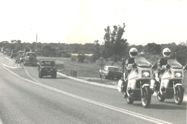 Photograph, Timber Industry Truck Blockade, 1/02/1990 12:00:00 AM