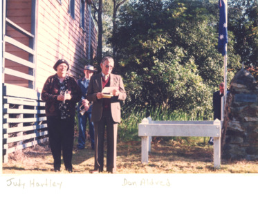 Photograph, Judy Hartley, Don Aldred Anzac Day Service: Nowa Nowa Victoria, 1999