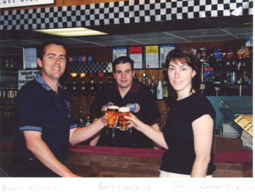Photograph, Lakes Post Newspaper, Central Hotel Donations Lakes Entrance Victoria, 1/11/2002 12:00:00 AM