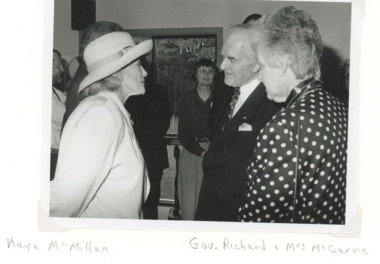 Photograph - Richard McGarvie and Mrs McGarvie at Metung 1996, Lakes Post Newspaper, 1/10/1996 12:00:00 AM