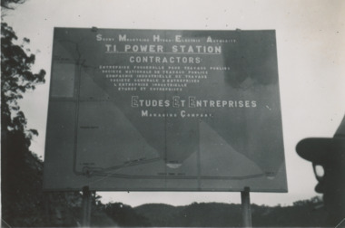 Photograph - Snowy Mountains Hydro Electric Scheme c1950, Jack Palmer, 1950 c