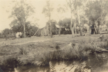 Photograph, Edie Jemmeson, fishermans cottage  Lake Tyers Victoria c1900, 1900 c