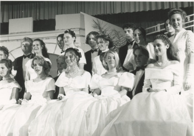 Photograph, Bairnsdale Advertiser, Debutante Ball Gippsland Victoria 1995, 1995