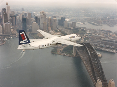 Photograph, R A F, Depth Sounder Fokker Friendship 27, 1990