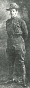 Photograph, Frank Stirling in uniform, 1915 c