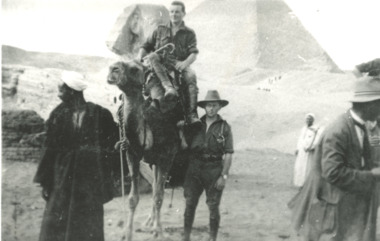 Photograph, WW1 soldiers,  in  Egypt, 1916 c