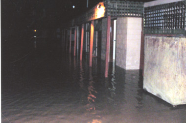 Photograph - Floods 1998 Lakes Entrance Victoria, Main Caravan Park, 2007 c