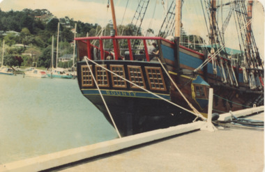 Photograph, M Holding, Sea Cat Tasmania, Port Welshpool jetty Victoria, 1990 c