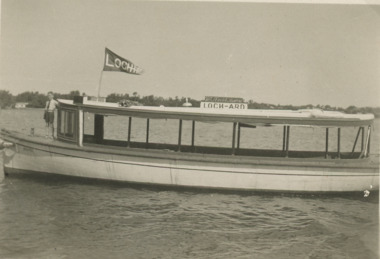 Photograph, Lockhard, Cunninghame Arm Lakes Entrance Victoria, 1937 c