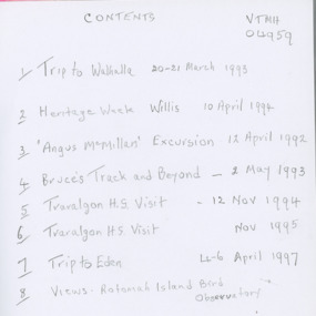 Album - Photograph Album, LERHS members, Lakes Entrance History Excursions, 1990