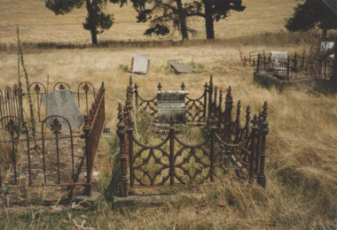 Photograph, Stella Rau, Cassilis cemetery ,Victoria