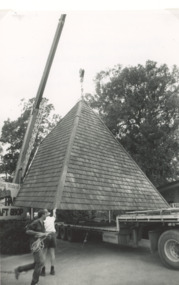 Photograph, Lakes Post Newspaper, Pyramid of Ra, Nowa Nowa Victoria, 1/11/1992 12:00:00 AM