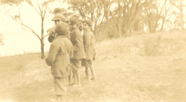 Photograph - Five Aboriginal boys, Lake Tyers Mission Victoria, c1926