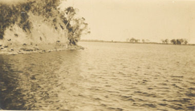 Photograph - Steep bluff, Mission Lake Tyers Victoria, 1926 c