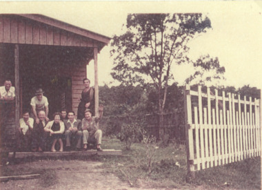 Photograph - Hotel Nowa Nowa, temporary hotel 1954. Nowa Nowa Victoria, 1955