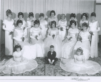 Photograph - Debutant Ball, Ramsden Bairnsdale, 1966 Lakes Entrance, 1/08/1966 12:00:00 AM