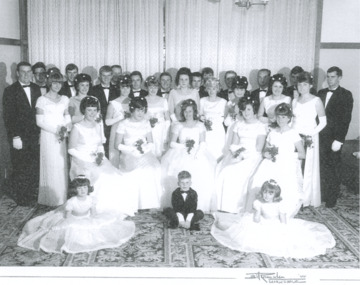 Photograph - Lakes Entrance Pre School Debutante Ball,  1966, Bill Marsden Bairnsdale