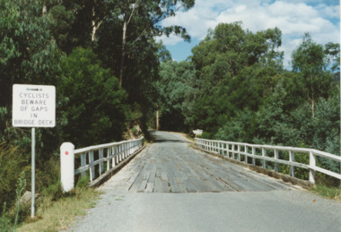 Photograph - Bonang Highway, East Gippsland Victoria, Marie Fish, Martins Creek Bridge, 1990 c
