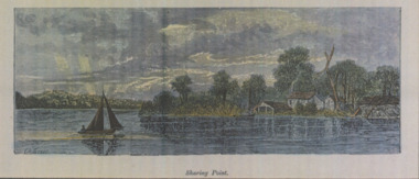 Photograph - Grant Homestead/Post Office, Charles Turner painter, Grant Family, 1880 c