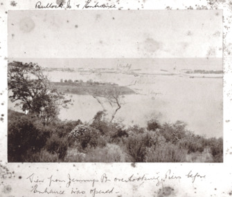 Photograph - Entrance viewed from Jemmys Point, Brooks Photographic Union, Jemmys Point Lakes Entrance Victoria, 1888 c