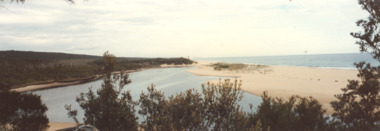 Photograph - Mouth of Yerang River, Fish M, Cape Conran Victoria, 2000